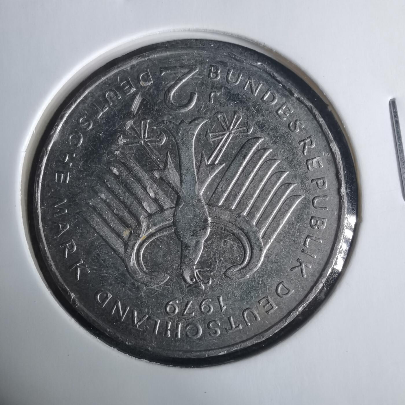 沼泽如烟--第919场 德国1979年2马克