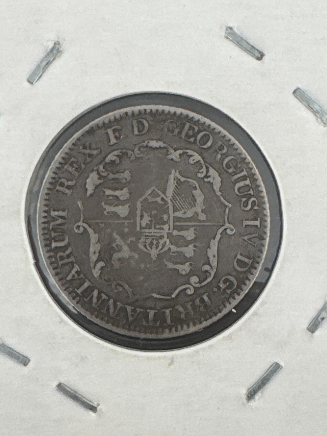 ❤️【币观天下】❤️ 第333期钱币拍卖- 2025.12.5周五晚上6点半场-长期征集拍品 英属西印度1822年锚币