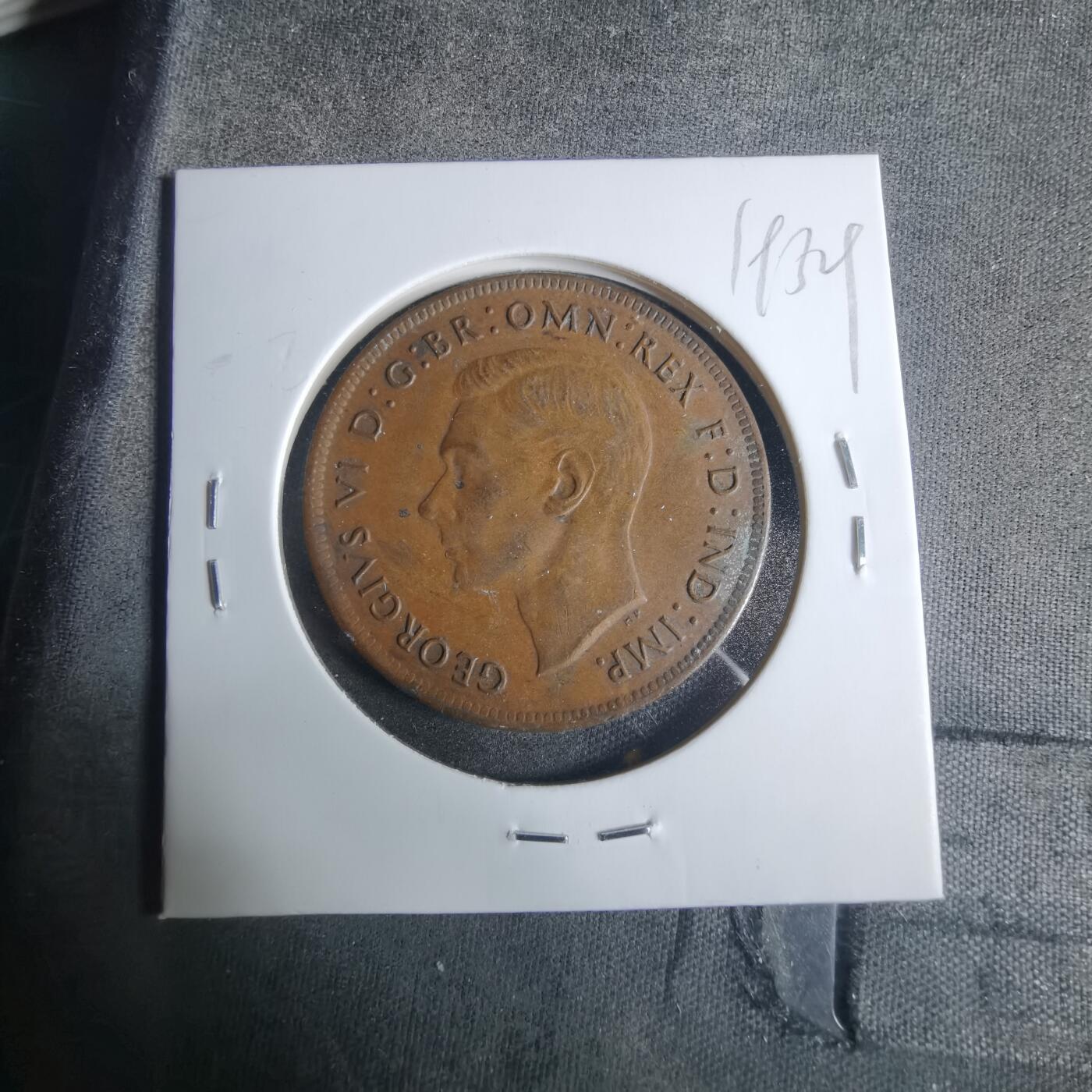 沼泽如烟--第919场 澳大利亚1938年1便士