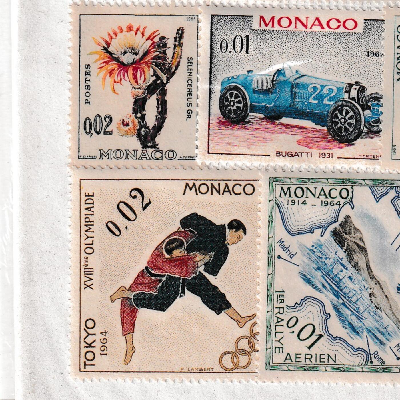 【良泉】【2025年最后一场】12月18日晚19.30点开拍！188组【直播场】西方古代钱币、丝路杂项、印章！ 【摩纳哥】邮票一组，雕版早期票