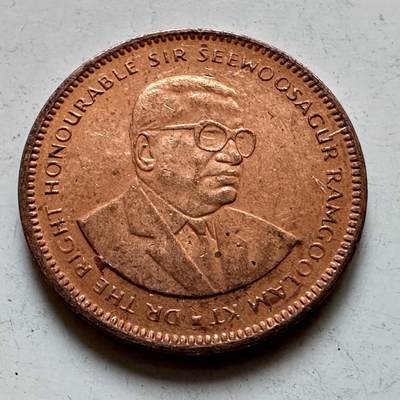 🌹外币初藏🌹🐯2025年第135场  每周二四六晚8️⃣点 接代拍 - 毛里求斯2004年五分