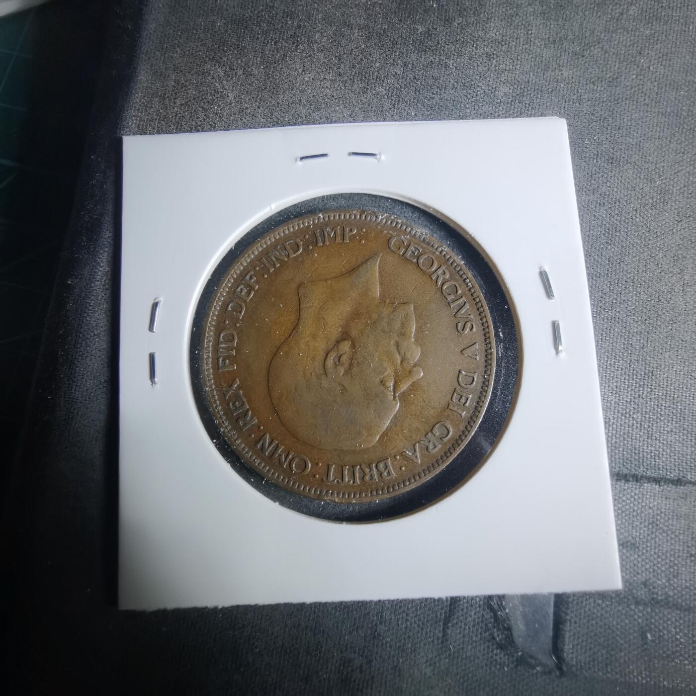 沼泽如烟--第919场 英国1930年1便士