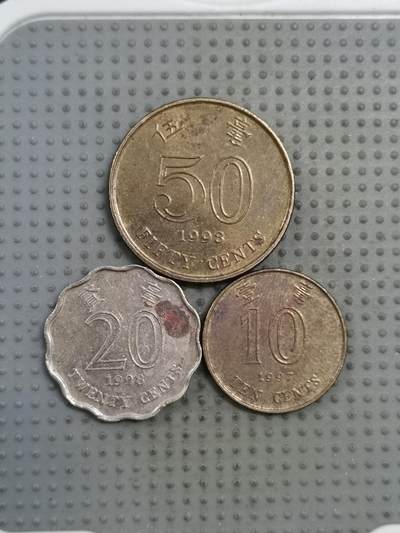 2025年第130场各国散币拍卖（总第130场） - 香港3枚