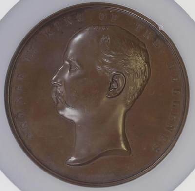 NGC MS65 1880年英国伦敦金融城系列大铜章 - NGC MS65 1880年英国伦敦金融城系列大铜章