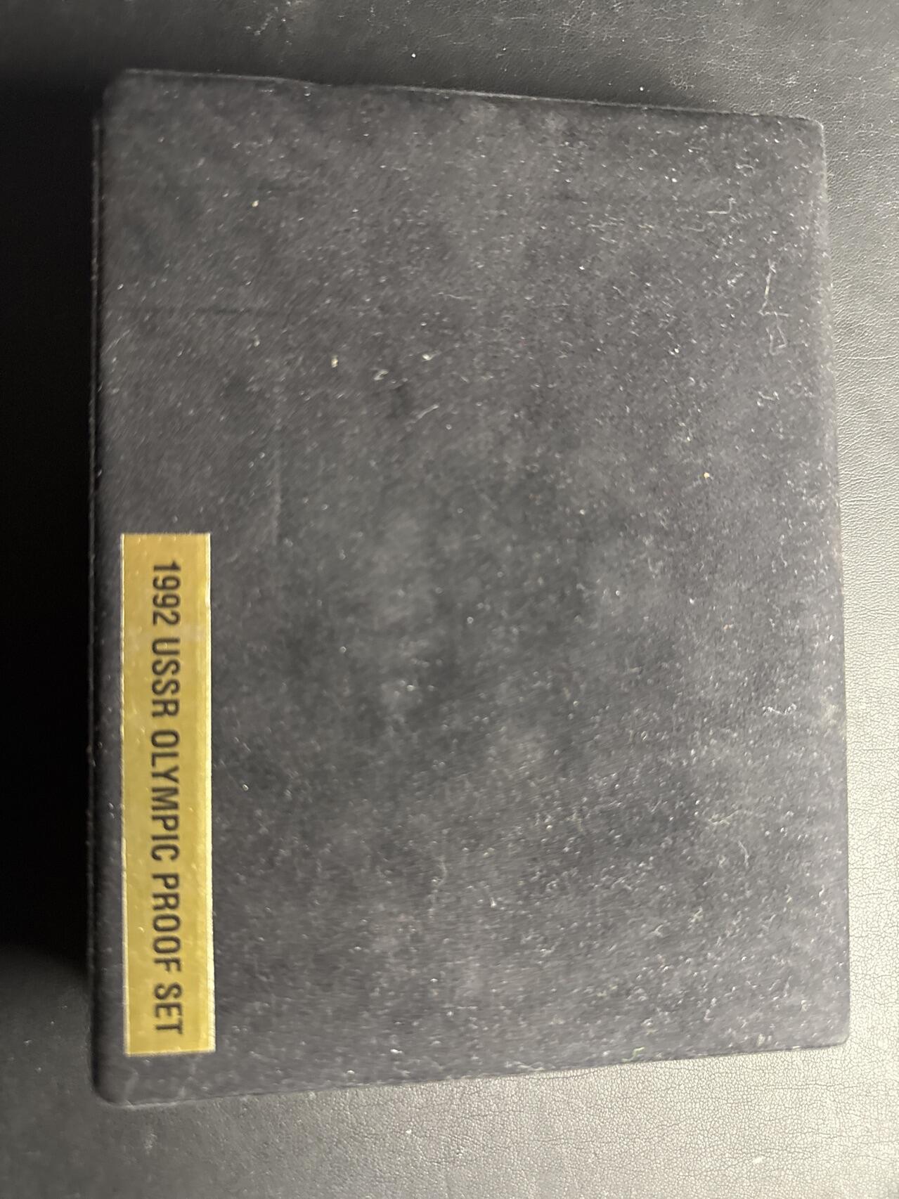 ❤️【币观天下】❤️ 第333期钱币拍卖- 2025.12.5周五晚上6点半场-长期征集拍品 苏联1991年巴塞罗那奥运会精制纪念币6枚套带盒证