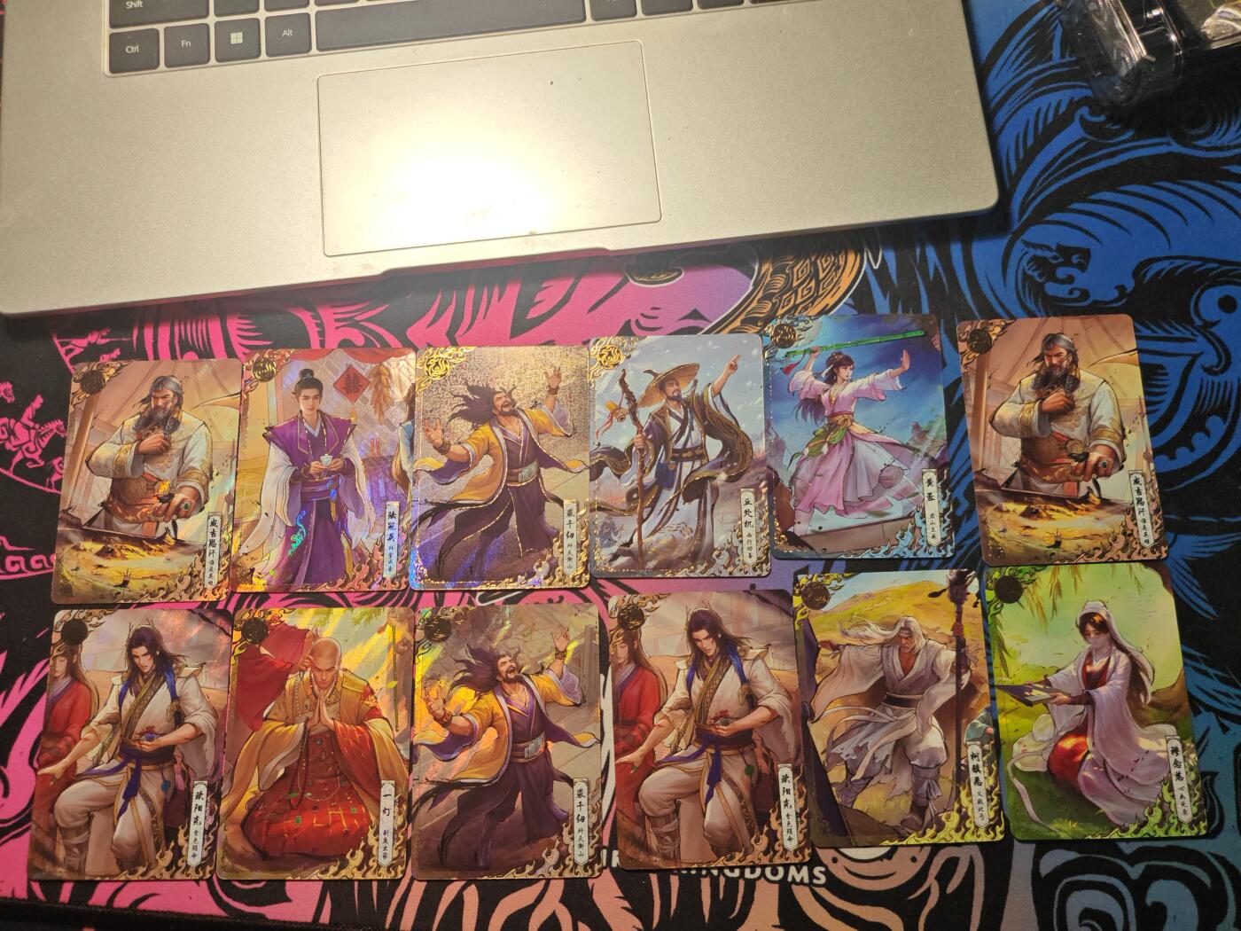 卡牌实验室开始第五次实验 【朱雀】卡游金庸侠客令下×54