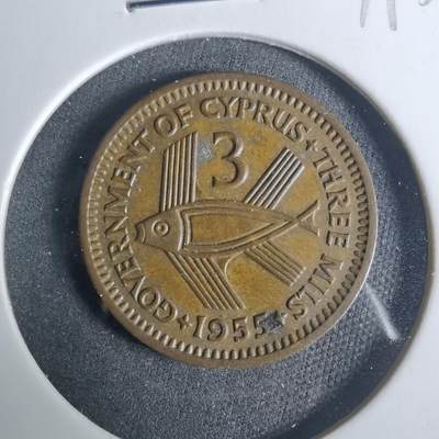 沼泽如烟--第919场 - 塞浦路斯1955年3米尔