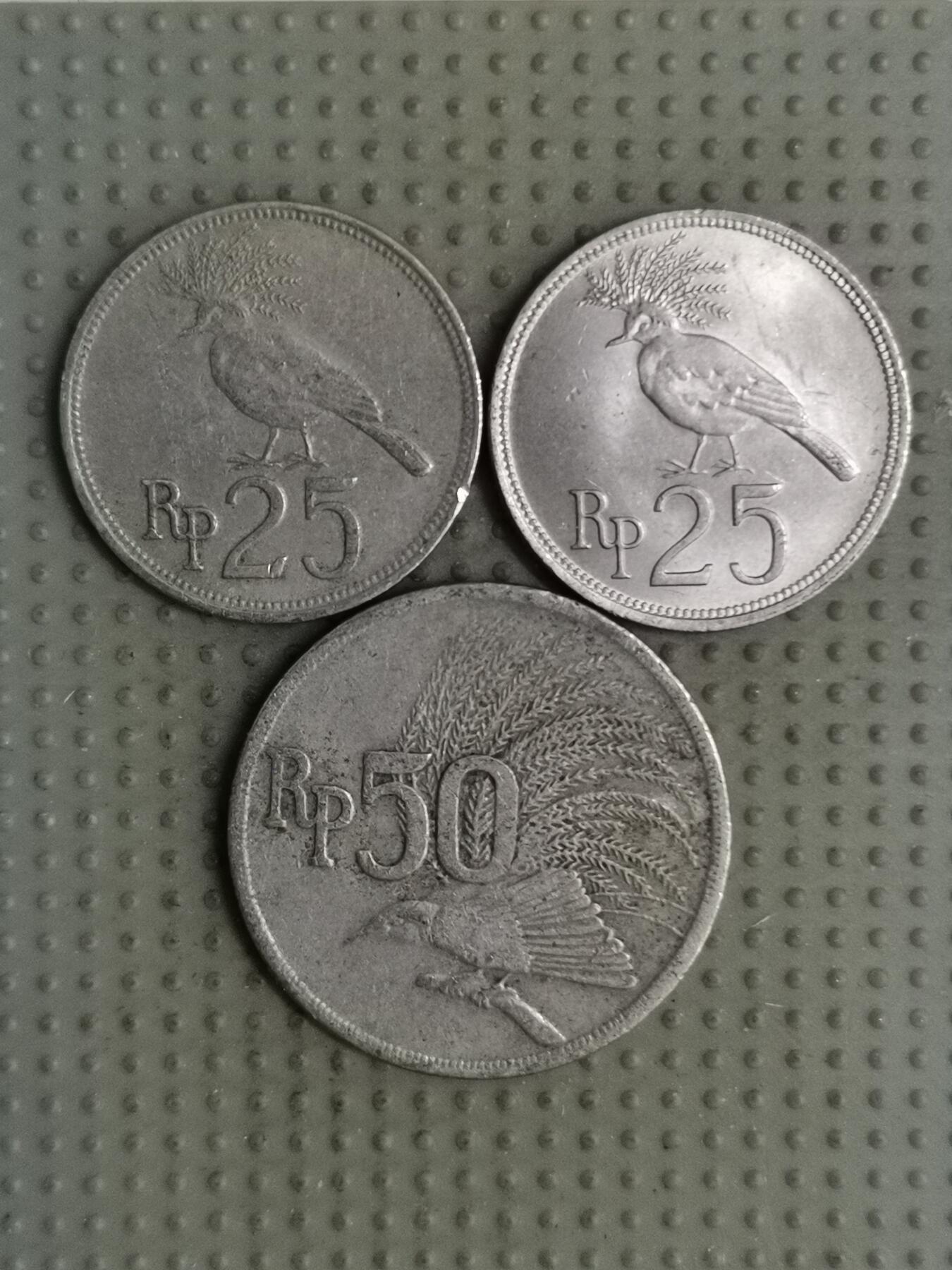 2025年第126场各国散币拍卖（总第126场） 印度尼西亚1971年3枚