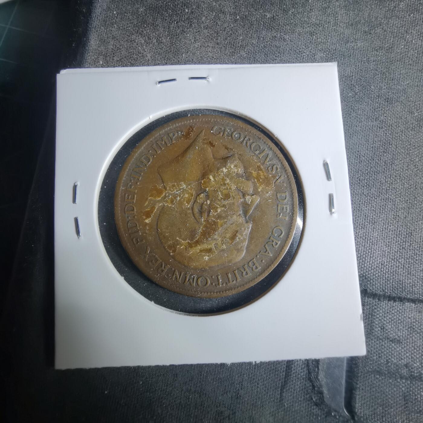 沼泽如烟--第919场 英国1922年1便士