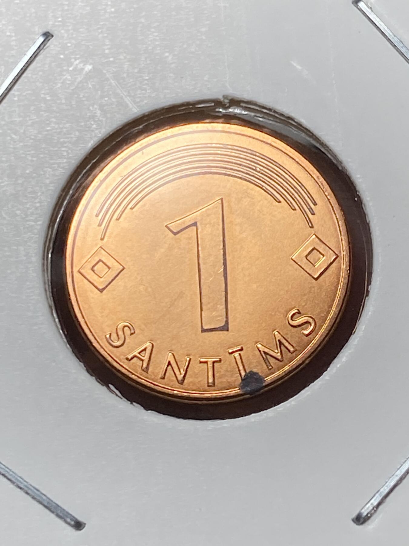 2025年第一百三十三场(总第一百五十九场）外国好品纸夹散币场(免佣金) 原光好品–拉脱维亚🇱🇻2003年1分