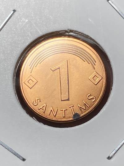 2025年第一百三十三场(总第一百五十九场）外国好品纸夹散币场(免佣金) - 原光好品–拉脱维亚🇱🇻2003年1分