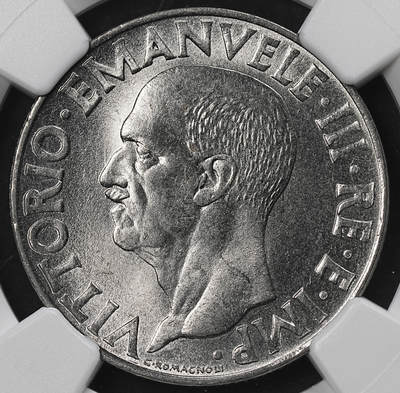 修遠堂世界钱币第九十六期 - NGC MS65 1942年意大利1里拉