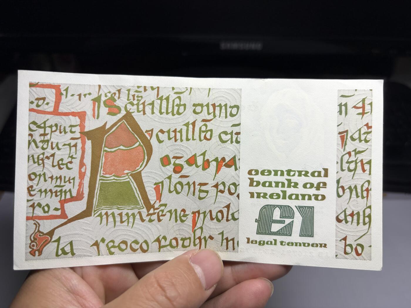 2025年集古藏今外币拍卖第十期-第10场—（总第290拍-纸币专场），本期拍完结算一次，发货时间2-3天，休息几天后继续新的一期拍卖。 1978年爱尔兰1镑