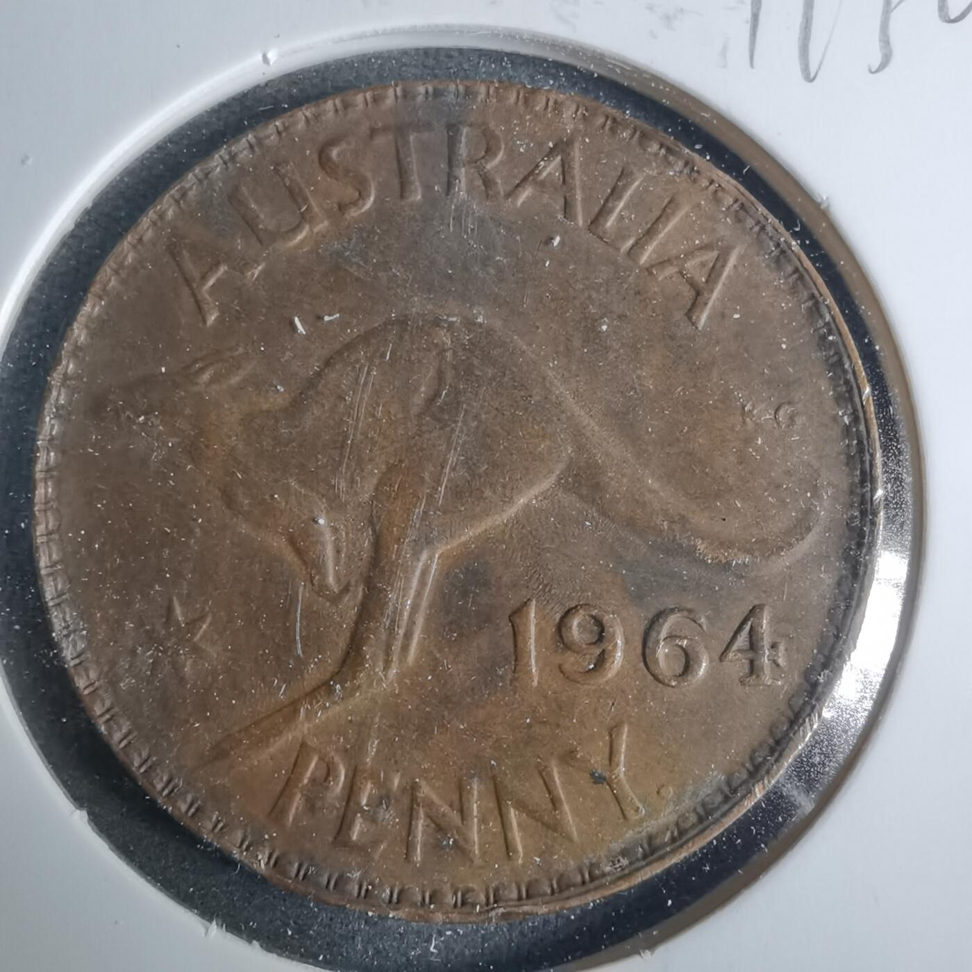 沼泽如烟--第919场 澳大利亚1964年半便士