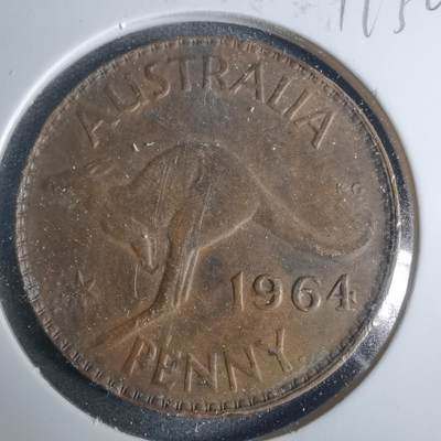 沼泽如烟--第919场 - 澳大利亚1964年半便士