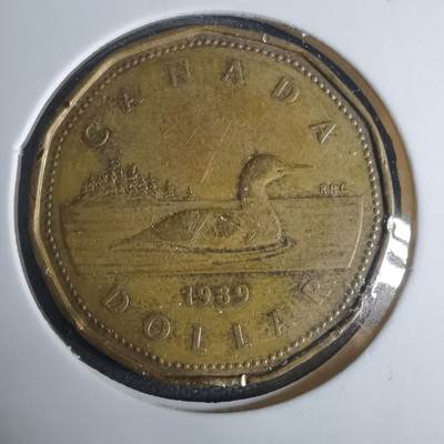 沼泽如烟--第919场 - 加拿大1989年一元