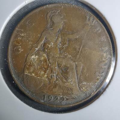 沼泽如烟--第919场 - 英国1922年1便士