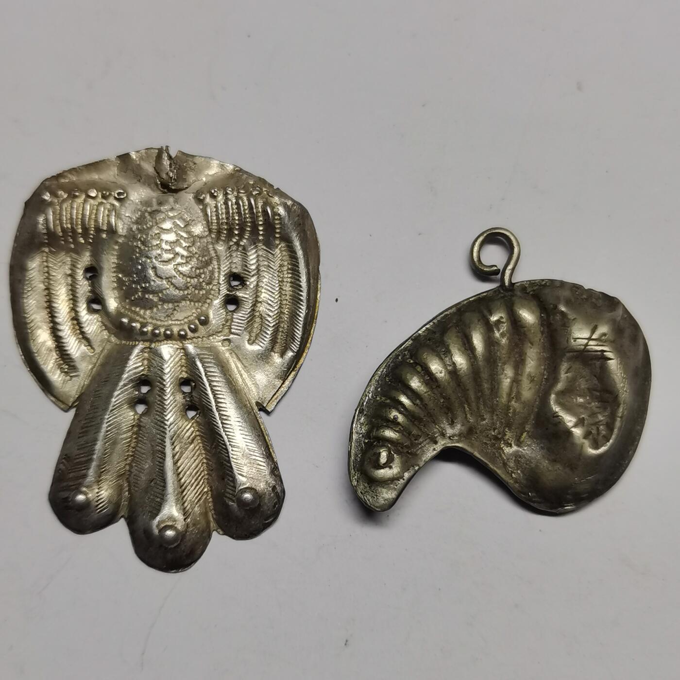 杂件专场85期 清代老银饰