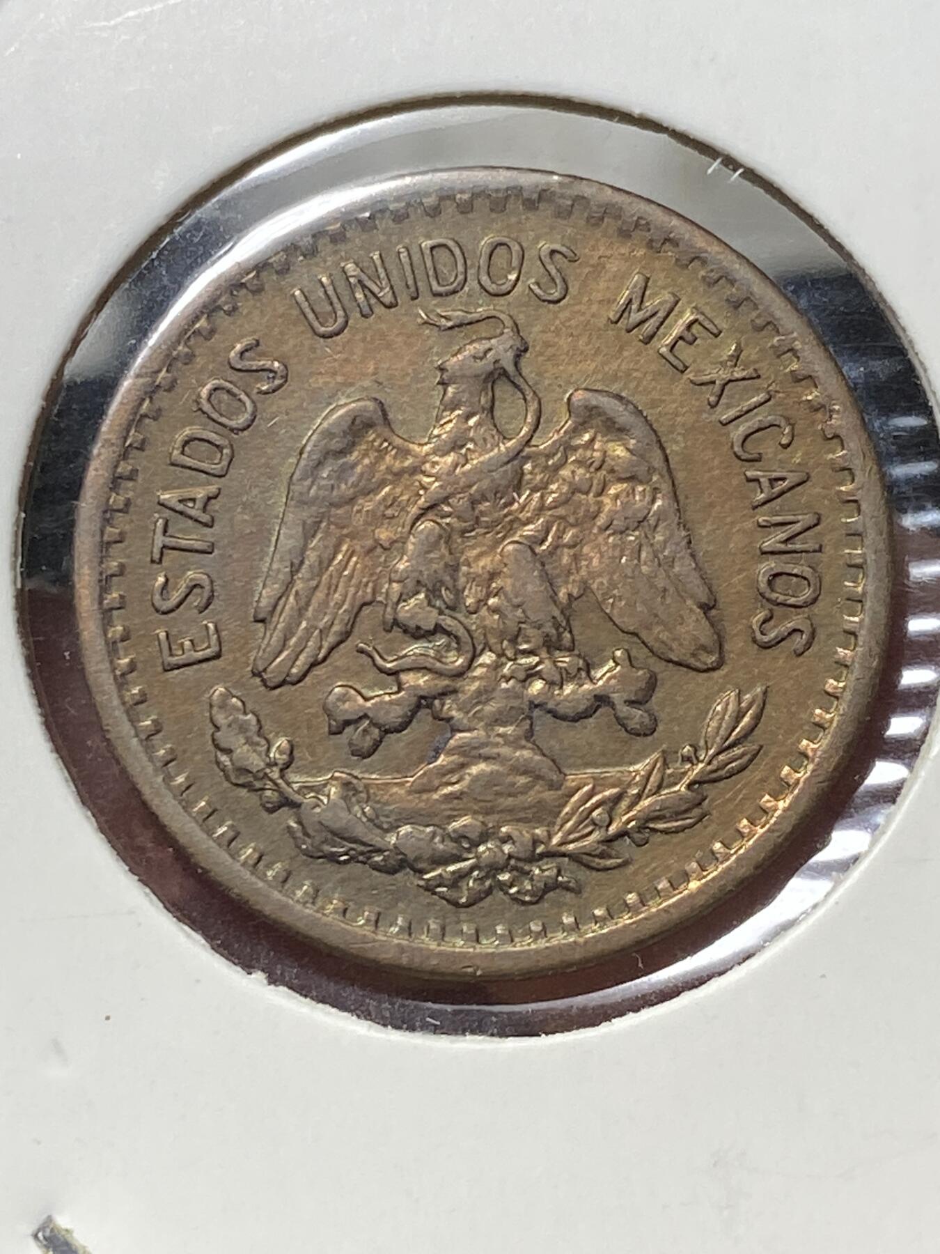 2025年第一百三十三场(总第一百五十九场）外国好品纸夹散币场(免佣金) 带光好品–墨西哥🇲🇽1946年1分