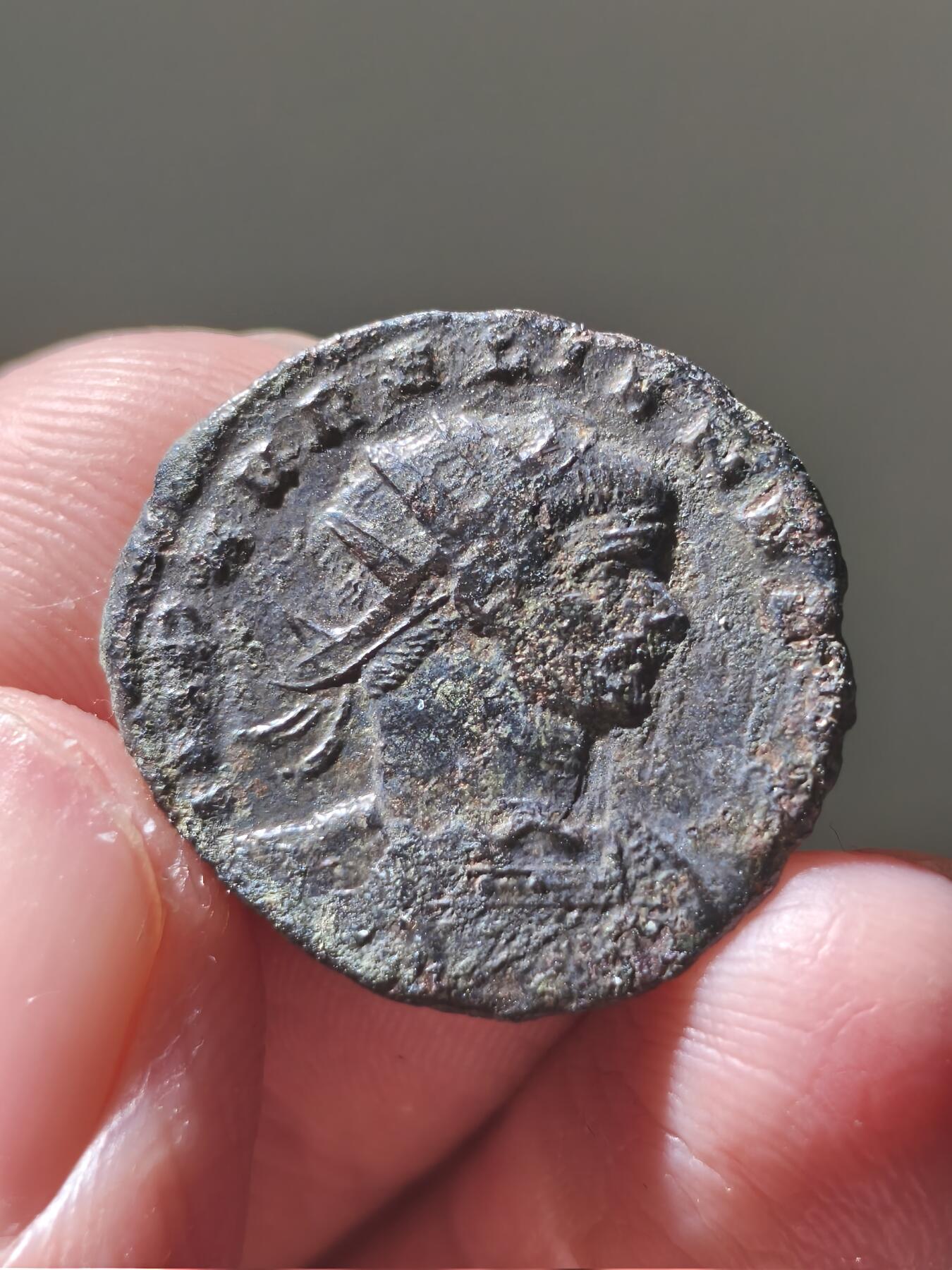 星盘世界钱币十二月六日古典币专场 罗马帝国 公元270-275年 奥勒良 安东尼安洗银币 米兰厂打制正面是奥勒良肩像