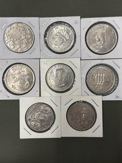 ❤️【币观天下】❤️ 第333期钱币拍卖- 2025.12.5周五晚上6点半场-长期征集拍品 - 葡萄牙纪念币镍币8枚