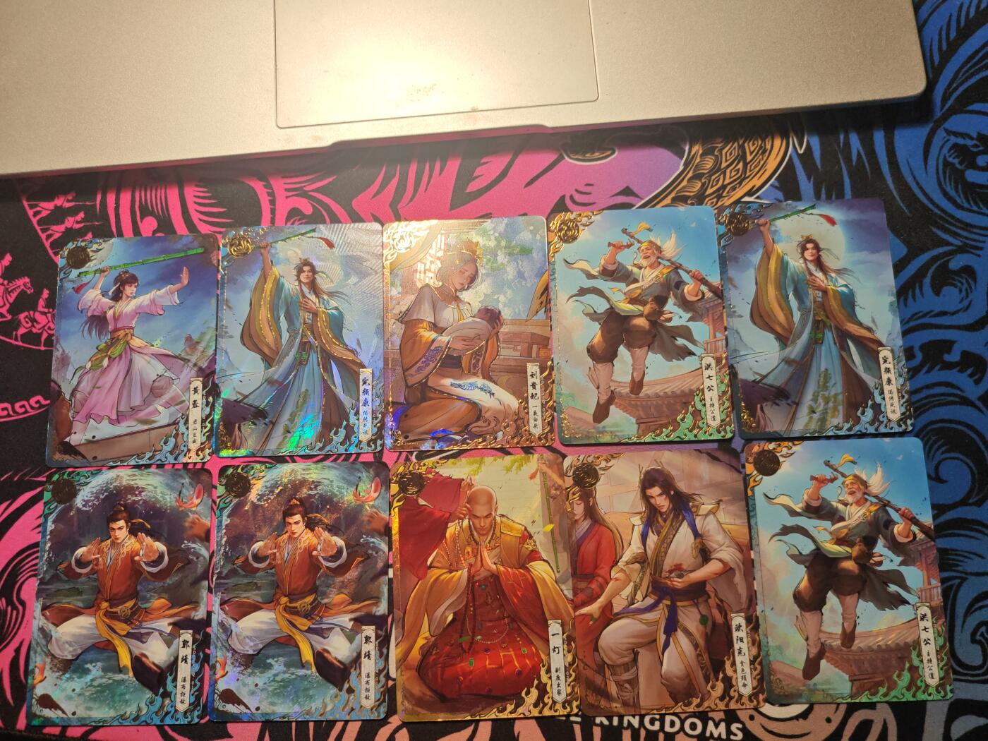 卡牌实验室开始第五次实验 【朱雀】卡游金庸侠客令下×54