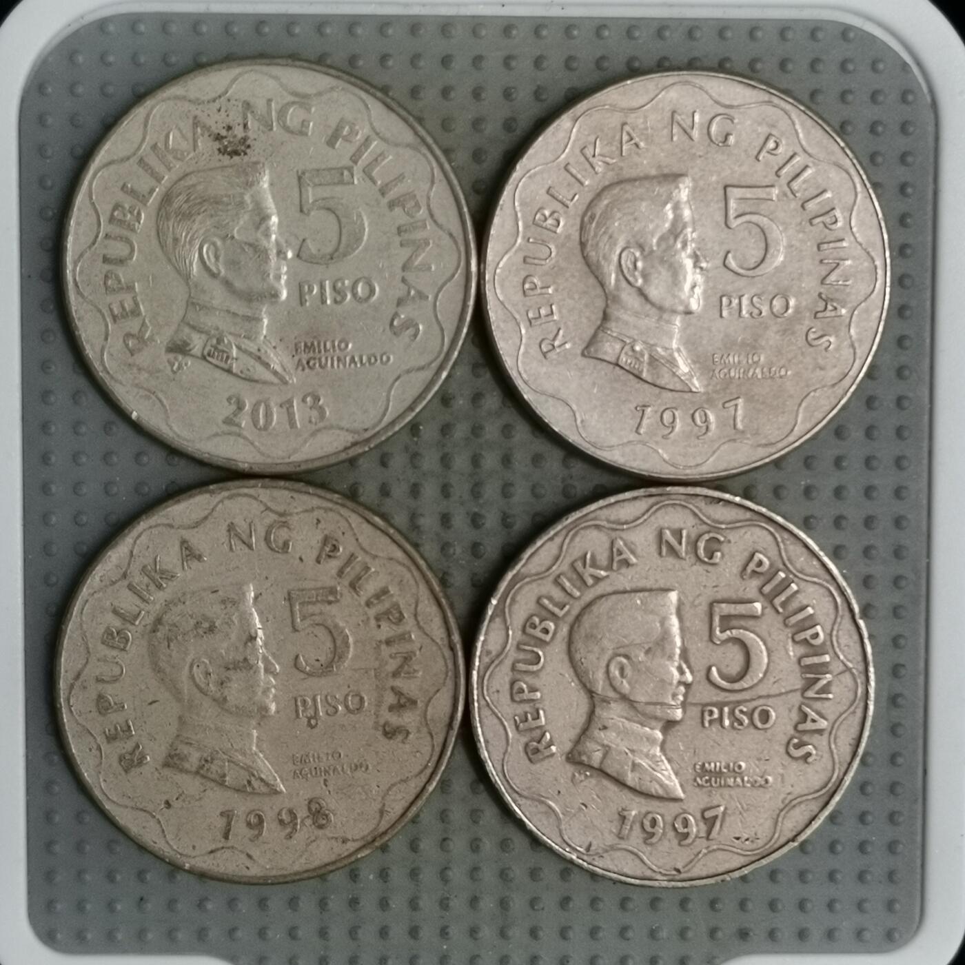 2025年第126场各国散币拍卖（总第126场） 菲律宾5比索4枚