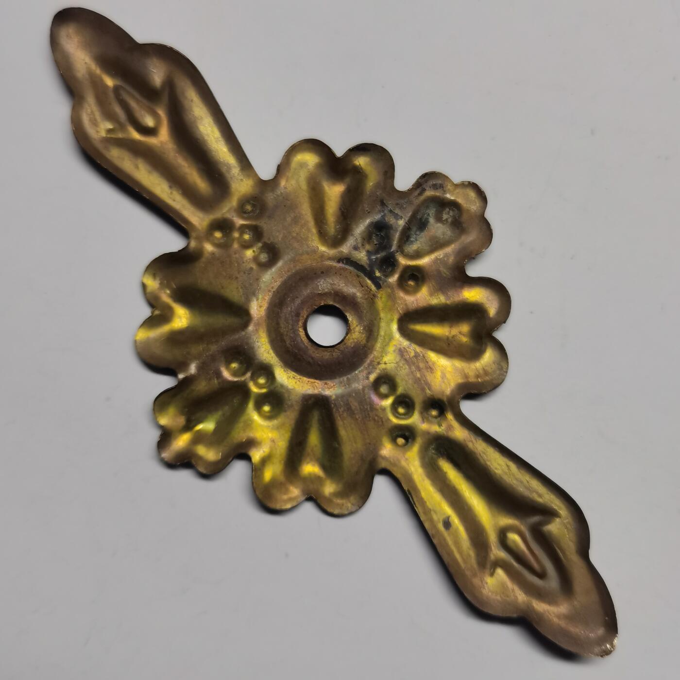 杂件专场85期 鎏金花饰