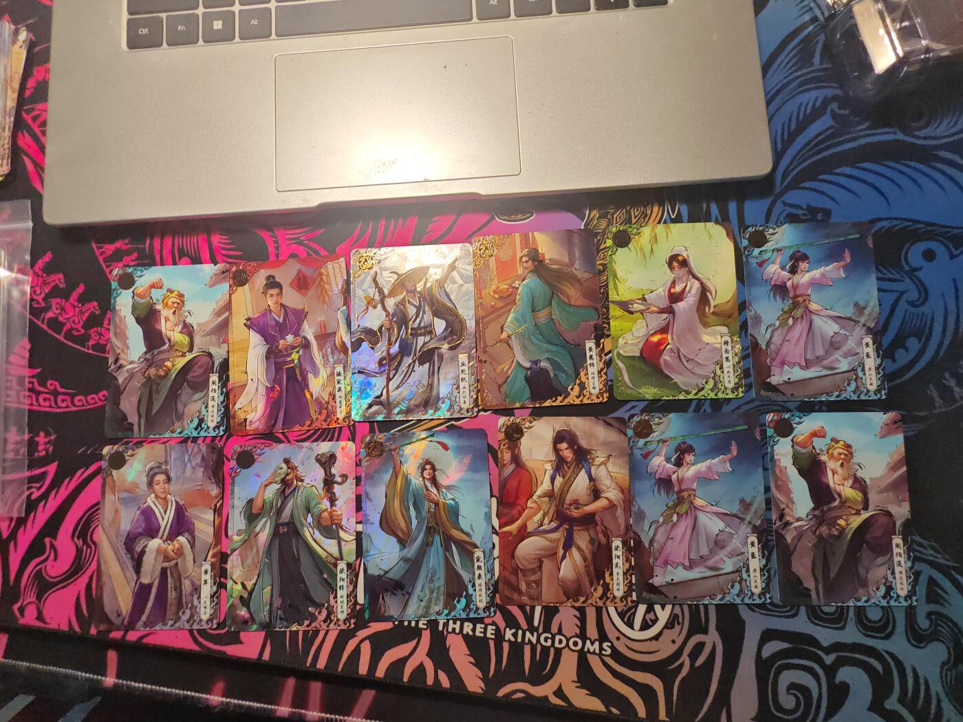 卡牌实验室开始第五次实验 【朱雀】卡游金庸侠客令下朱雀卡×44