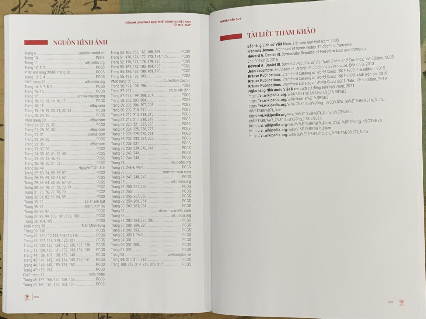 《竞宝斋》第444场 周日，周一，2场连拍 （全场包邮） 越南最新发售的硬币类书籍，涵盖了法属印支至今所发行的金属流通币，铜板纸限量印刷，这本目录可用作工具书，也可收藏，细节见图。