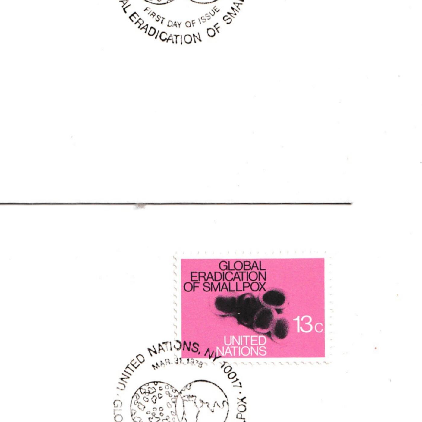 【良泉】【2025年最后一场】12月18日晚19.30点开拍！188组【直播场】西方古代钱币、丝路杂项、印章！ 1978年【联合国】日内瓦，根除天花首日封，一套4枚