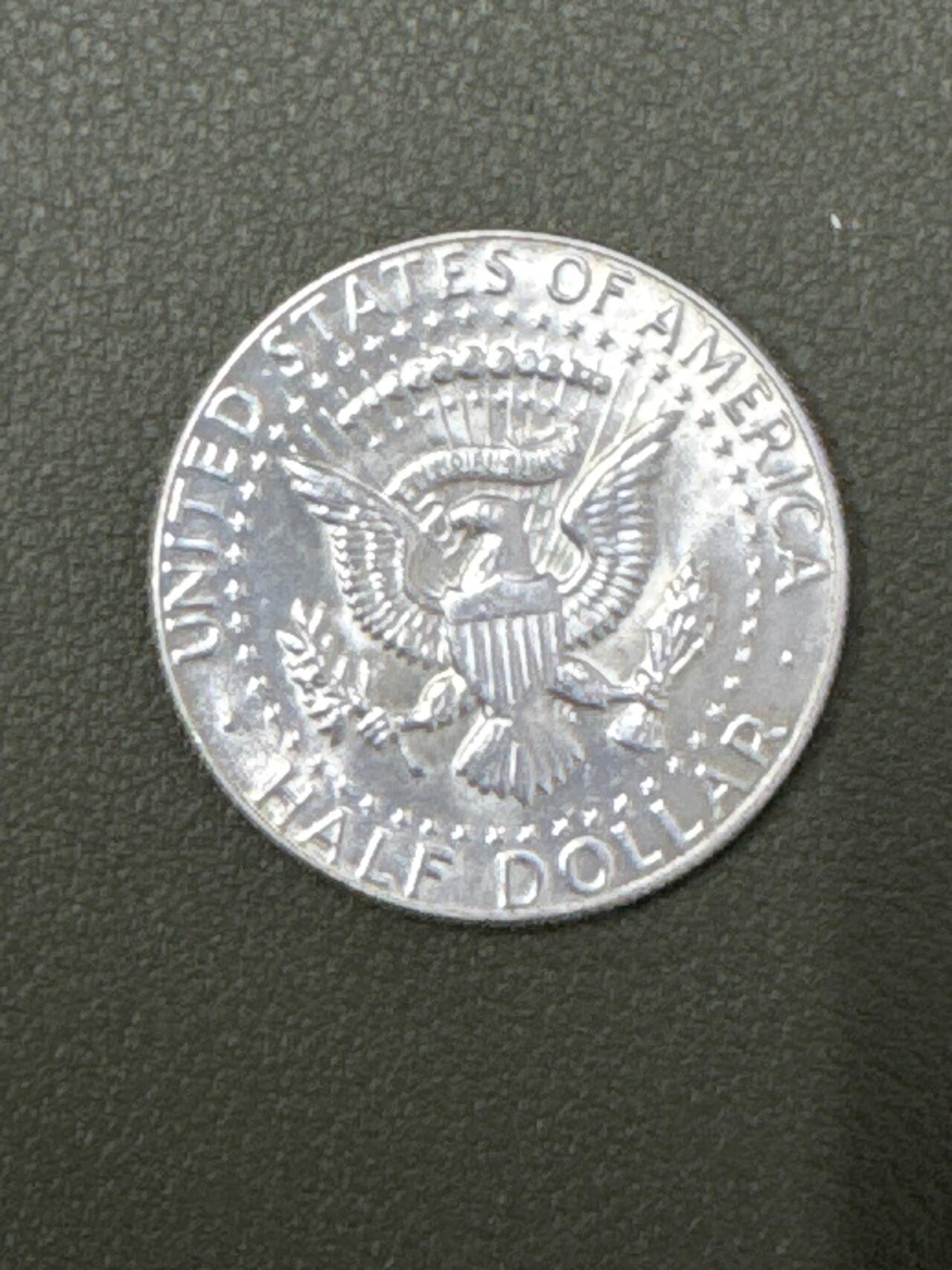 ❤️【币观天下】❤️ 第333期钱币拍卖- 2025.12.5周五晚上6点半场-长期征集拍品 美国1969年半圆银币