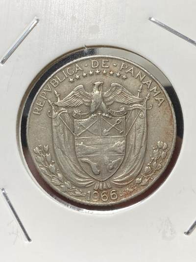 2025年第一百三十三场(总第一百五十九场）外国好品纸夹散币场(免佣金) - 巴拿马🇵🇦1966年1/4巴波亚(第三版)