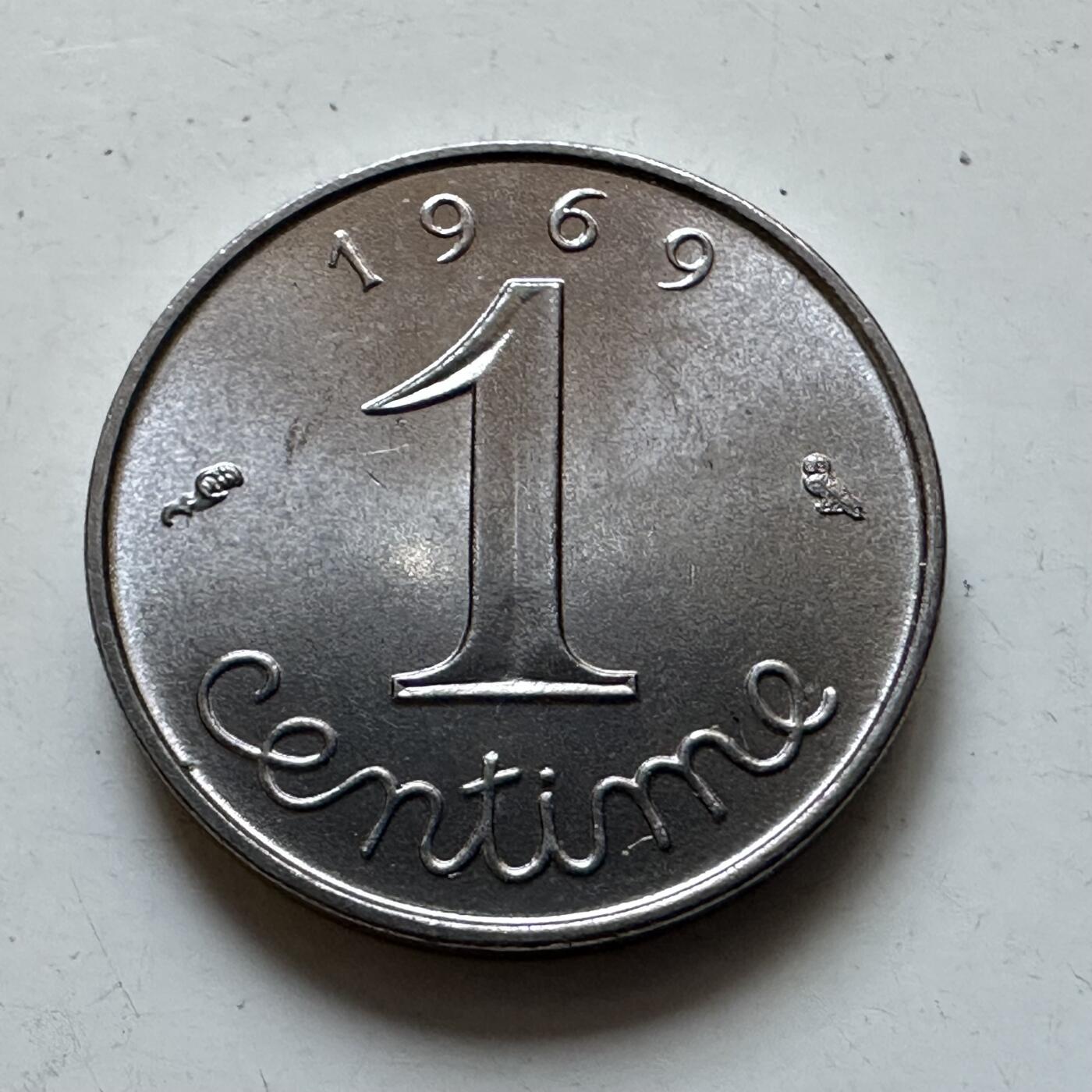 🌹外币初藏🌹🐯2025年第135场  每周二四六晚8️⃣点 接代拍 法国1969年一分