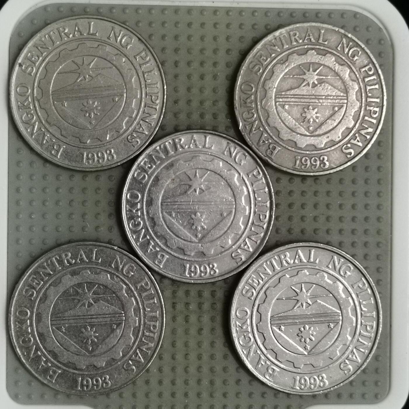 2025年第126场各国散币拍卖（总第126场） 菲律宾1比索5枚