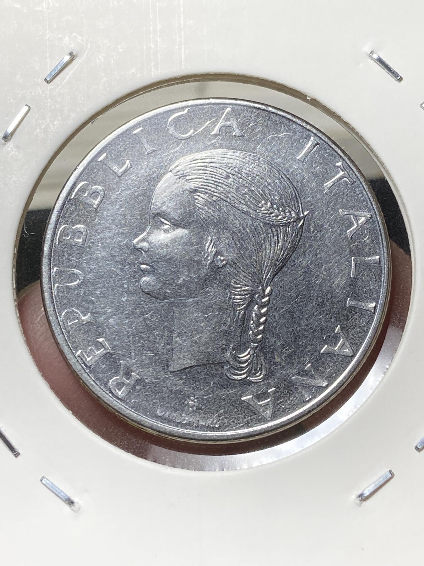 2025年第一百三十三场(总第一百五十九场）外国好品纸夹散币场(免佣金) 意大利🇮🇹1979单年份100里拉(FAO纪念币)