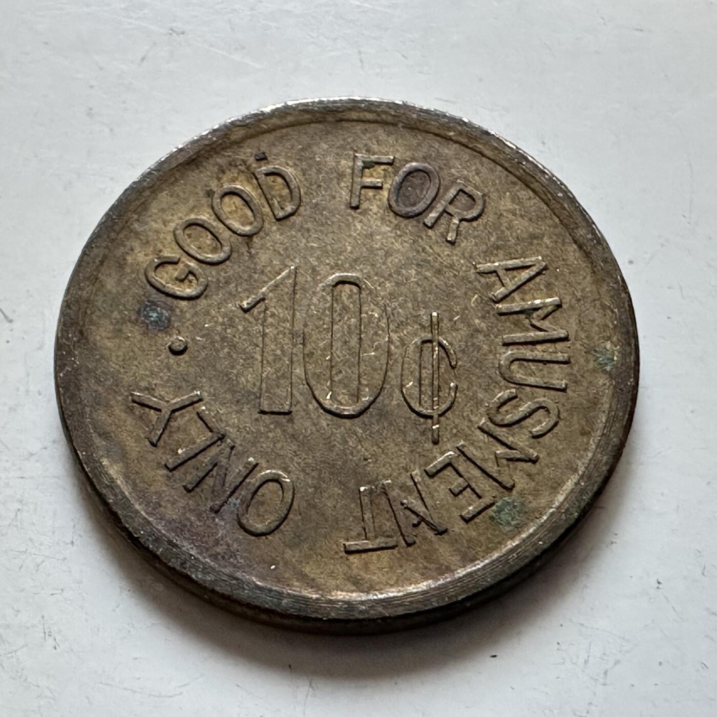 🌹外币初藏🌹🐯2025年第135场  每周二四六晚8️⃣点 接代拍 美军10美分代用币