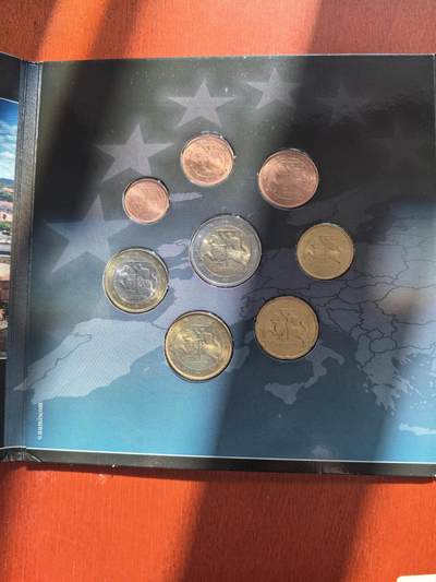 长老汇蛇年精选第七十八场拍卖 - 立陶宛欧元套币8枚套，卡装