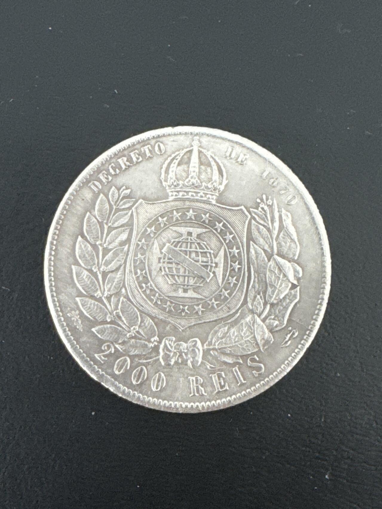 ❤️【币观天下】❤️ 第333期钱币拍卖- 2025.12.5周五晚上6点半场-长期征集拍品 巴西1889年银币