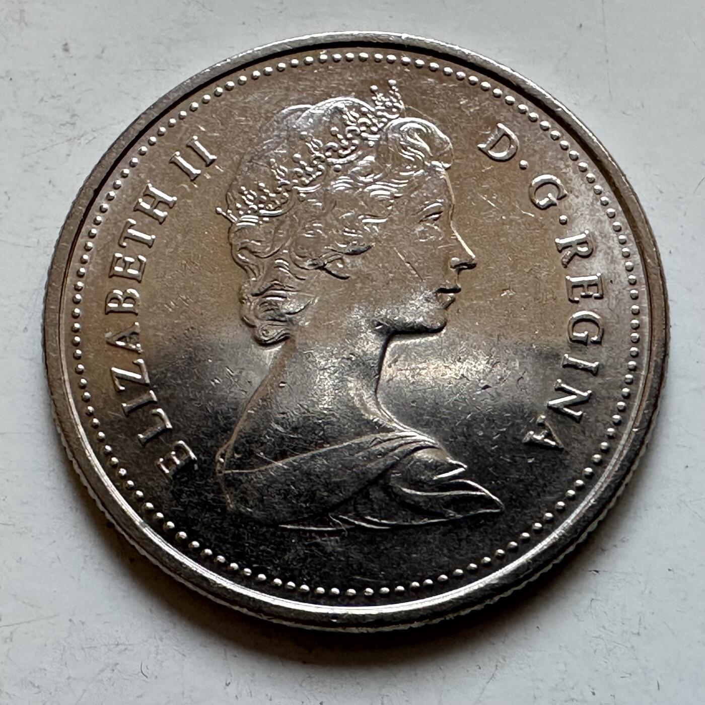 🌹外币初藏🌹🐯2025年第135场  每周二四六晚8️⃣点 接代拍 加拿大1982年25分