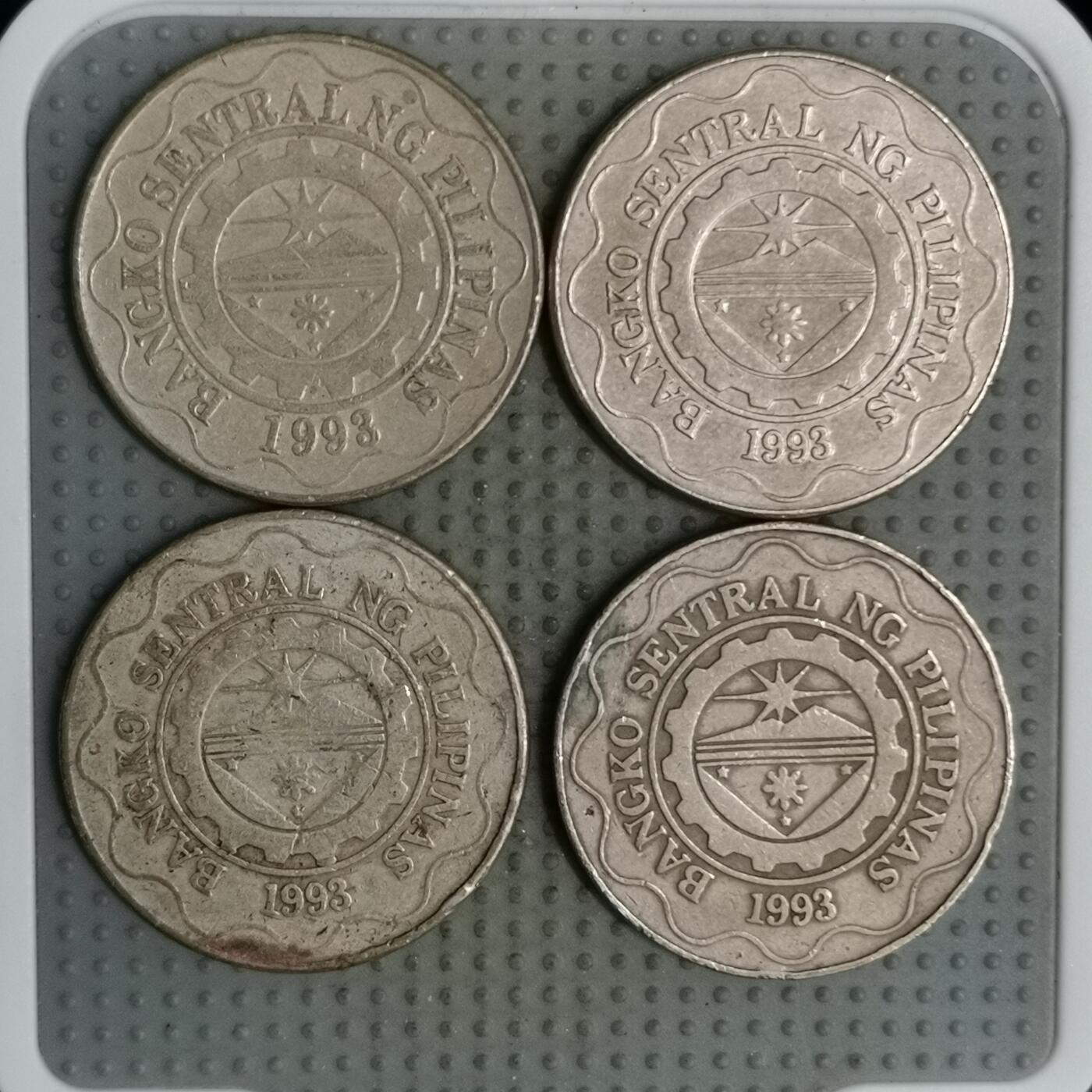 2025年第126场各国散币拍卖（总第126场） 菲律宾5比索4枚