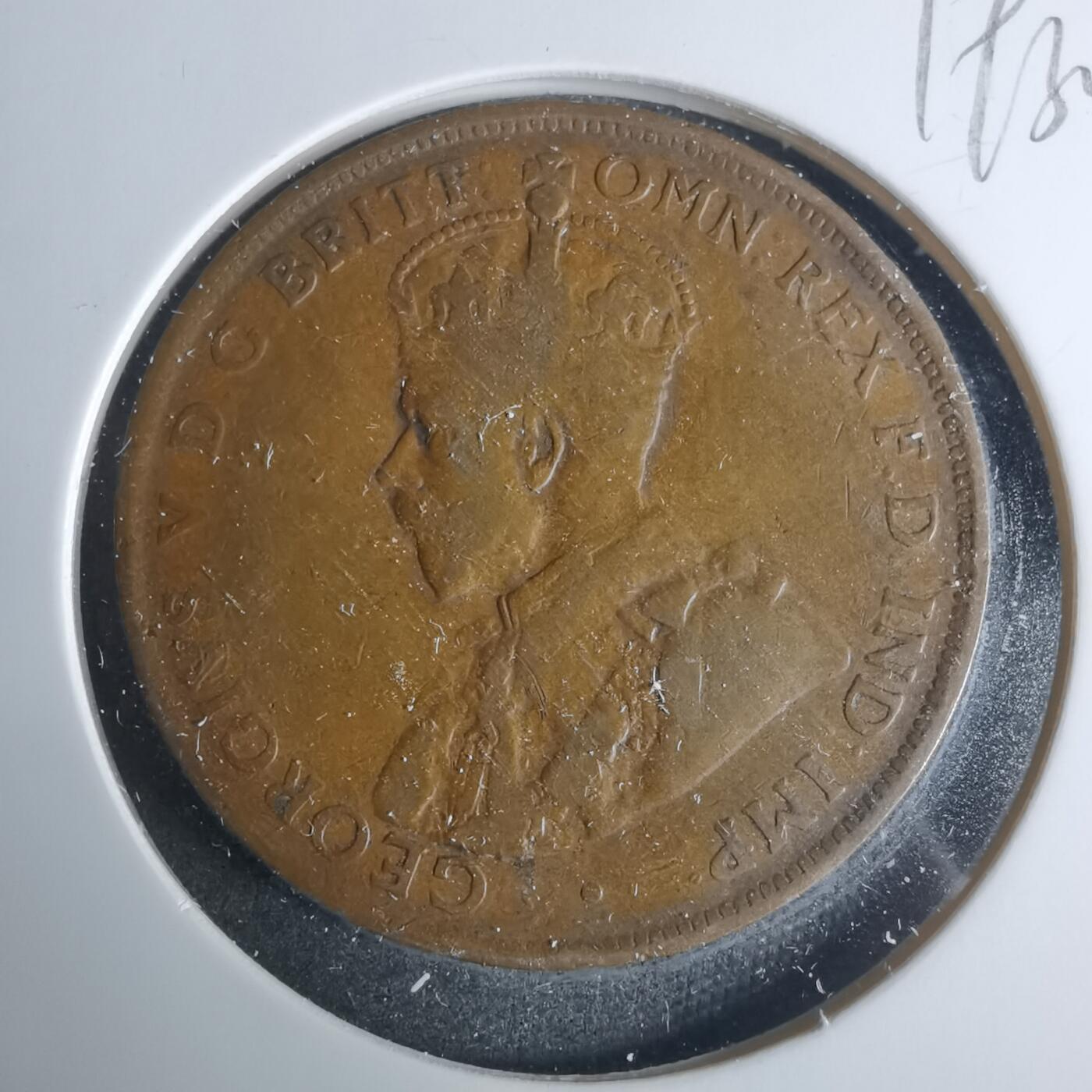 沼泽如烟--第919场 澳大利亚1922年1便士