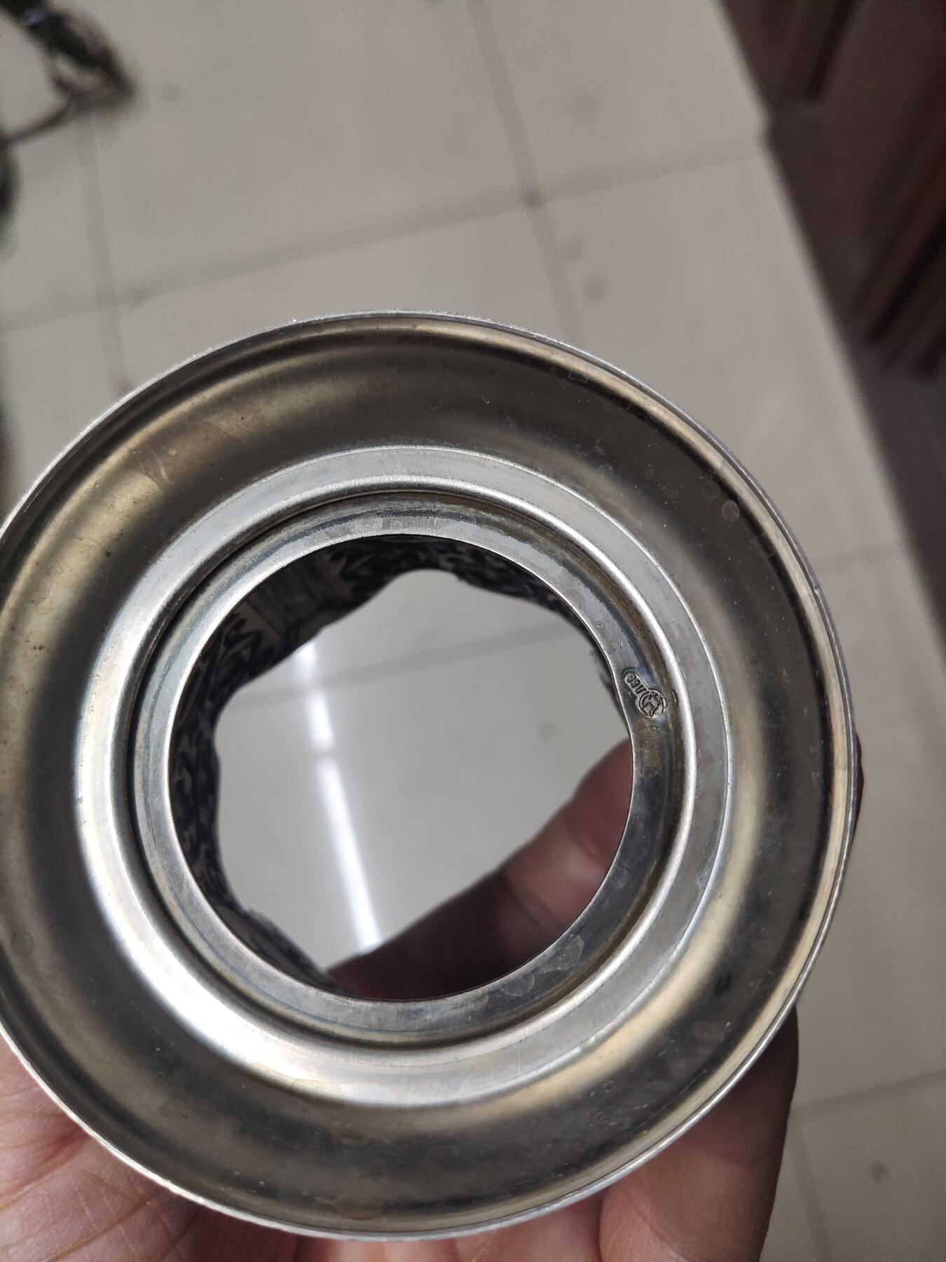 老银件 厚重俄罗斯老杯托