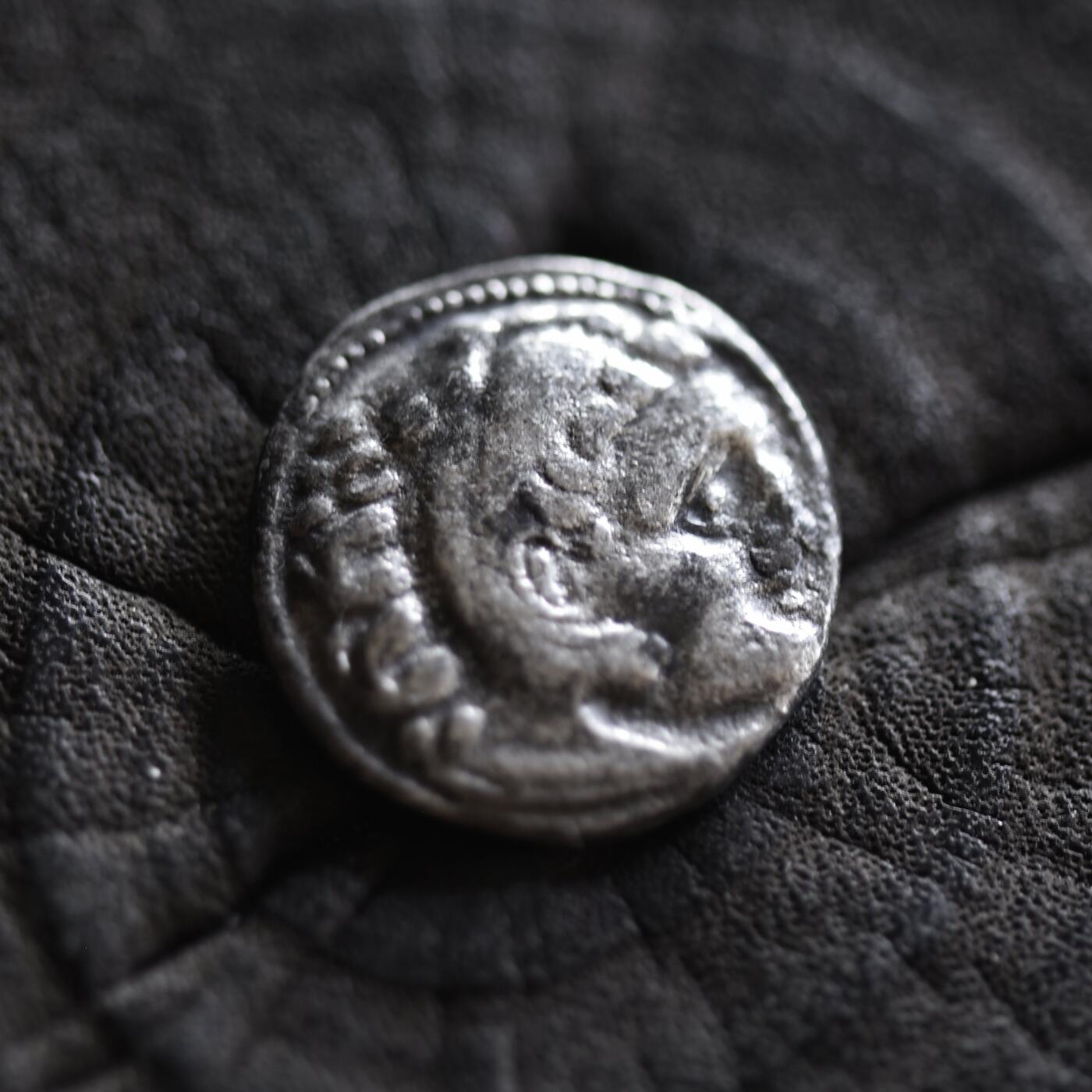 【良泉】【2025年最后一场】12月18日晚19.30点开拍！188组【直播场】西方古代钱币、丝路杂项、印章！ 公元前310 – 301年【古希腊】亚历山大式一德拉克马，兰萨库斯造币厂打制，3.61克