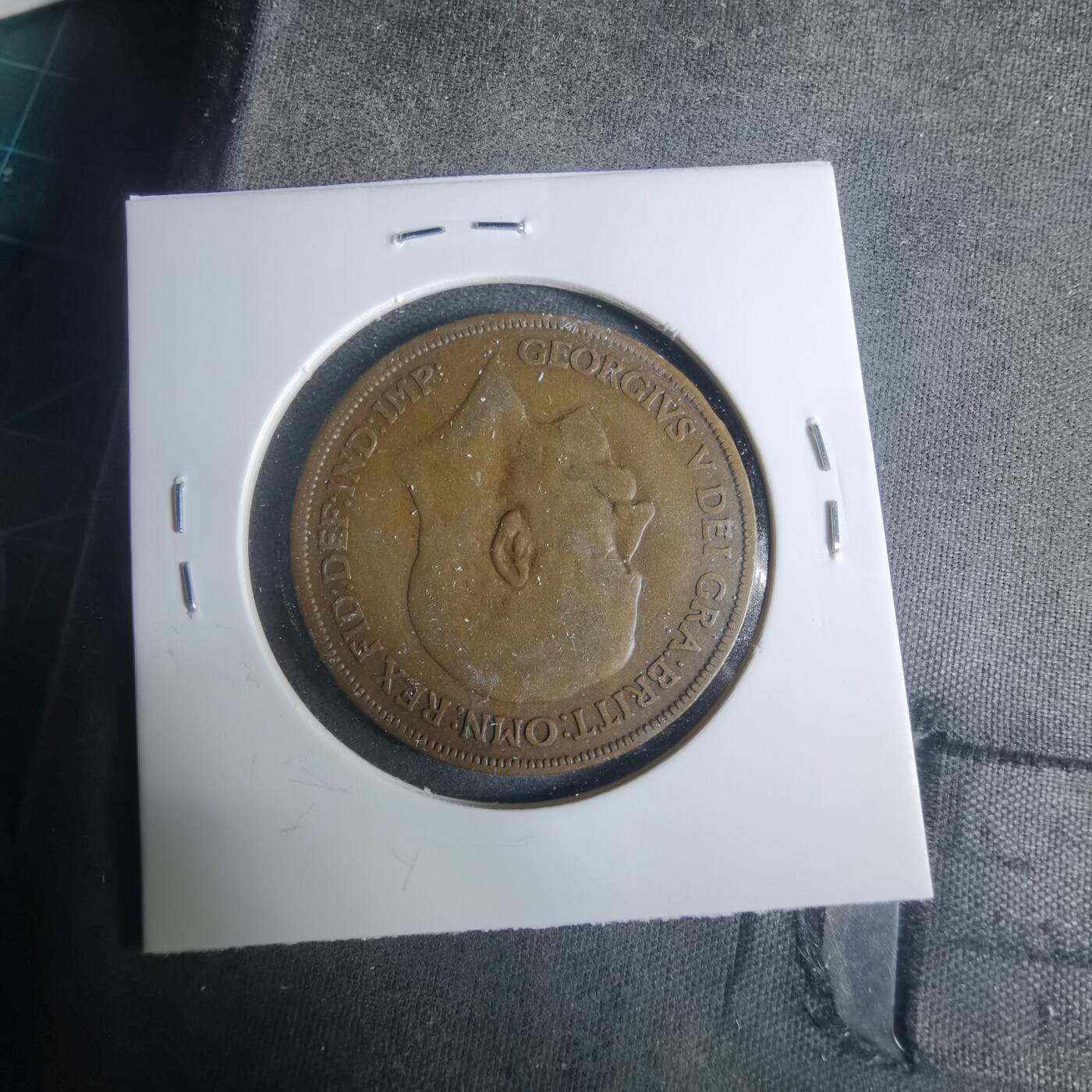 沼泽如烟--第919场 英国1916年1便士