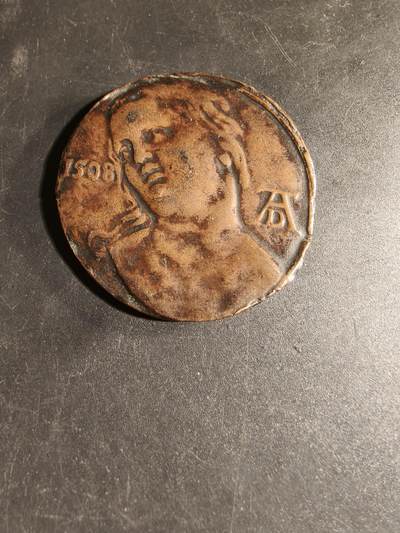 老王徽章第167期 - 法国纪念章     直径54mm.    重量35.9g