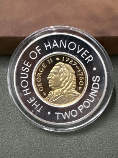 ❤️【币观天下】❤️ 第333期钱币拍卖- 2025.12.5周五晚上6点半场-长期征集拍品 - 格恩基子母币1727-1760年乔治二世