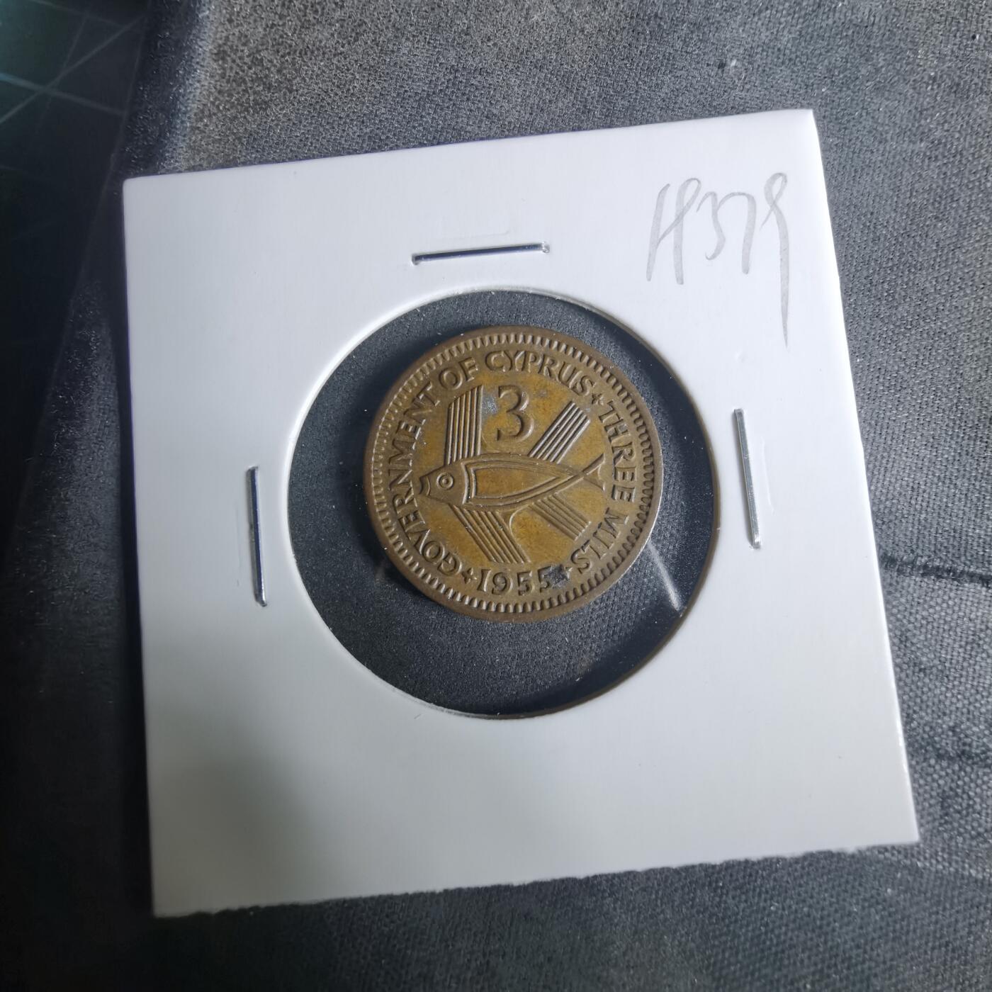 沼泽如烟--第919场 塞浦路斯1955年3米尔