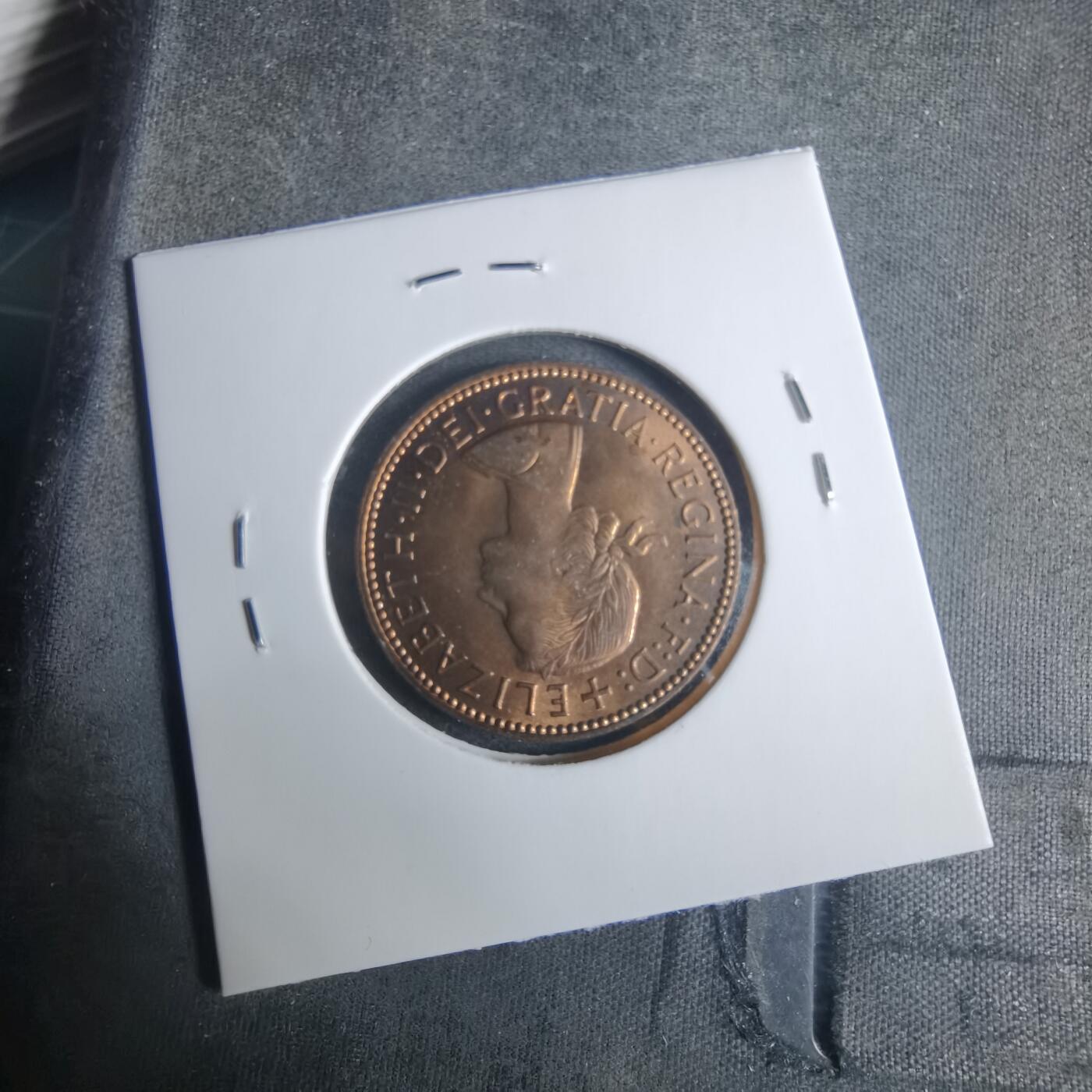 沼泽如烟--第919场 英国1965年半便士