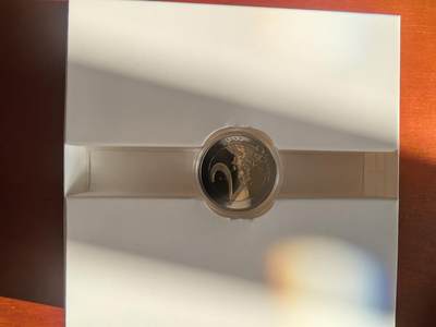 长老汇蛇年精选第七十八场拍卖 2022芬兰气候研究2欧元精制双色币，盒证全，5500枚